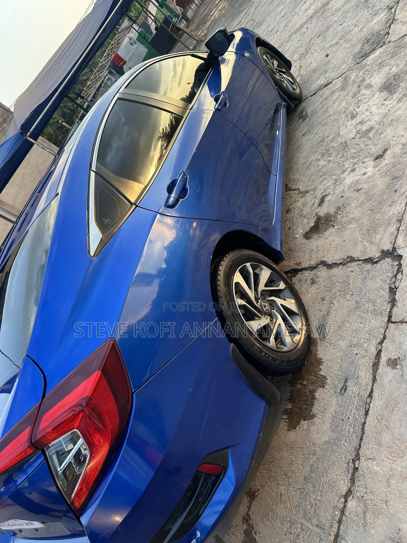 Honda Civic EX 4dr Sedan (2.0L 4cyl) 2017 Blue