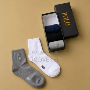 Sets of Branded Fashion Socks in Gift Boxes