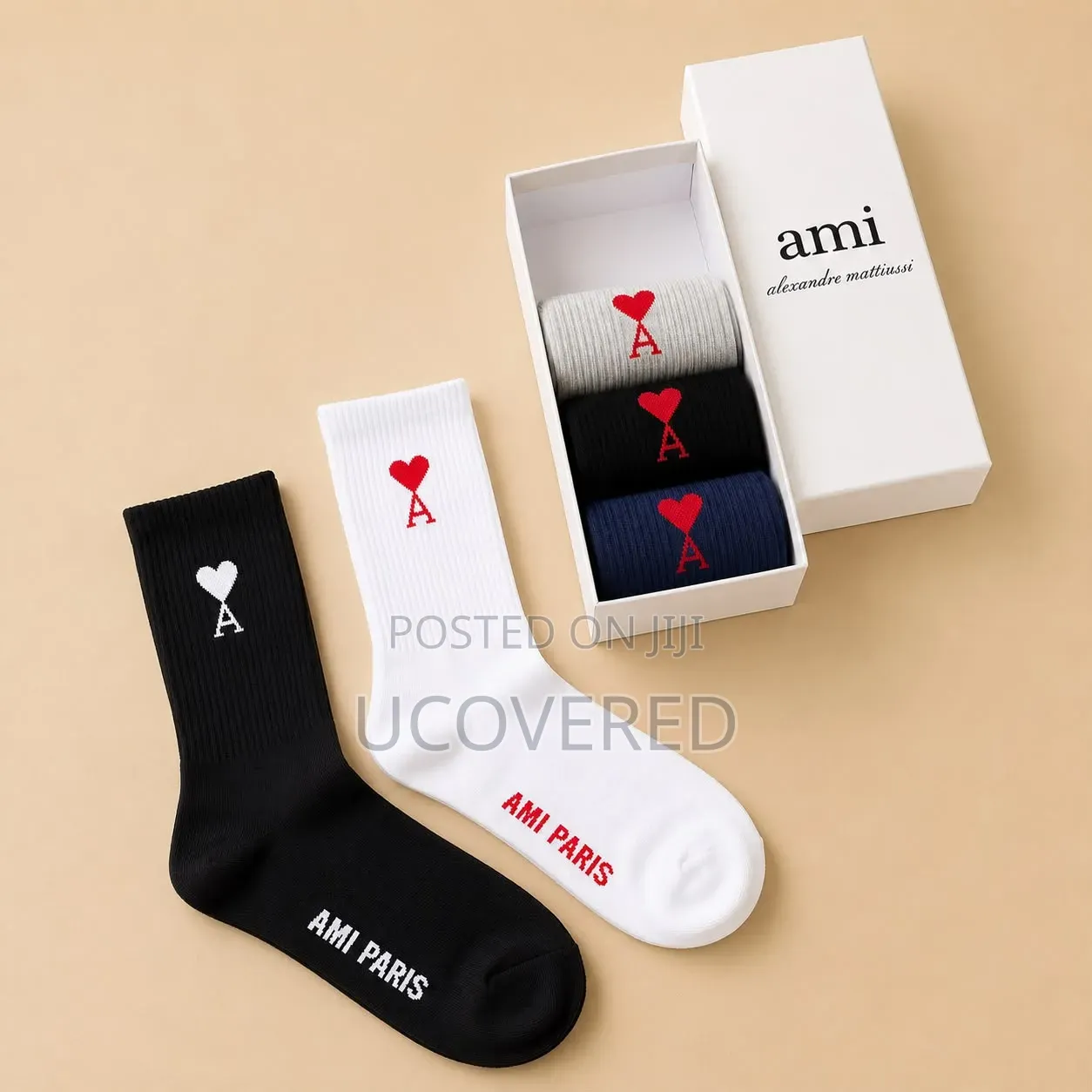 Sets of Branded Fashion Socks in Gift Boxes