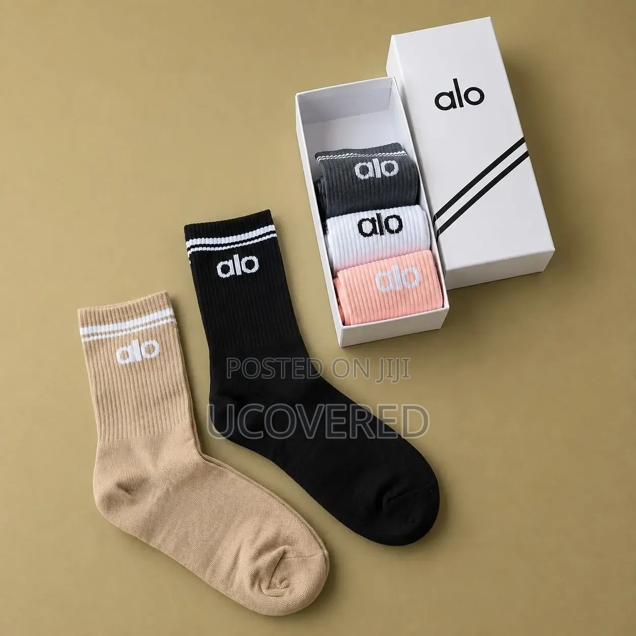 Sets of Branded Fashion Socks in Gift Boxes