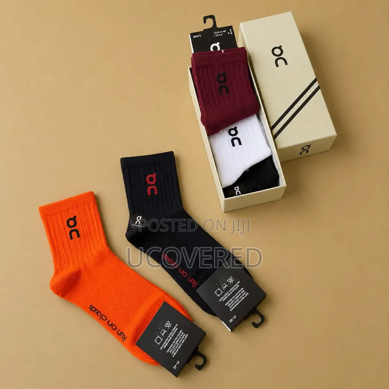 Sets of Branded Fashion Socks in Gift Boxes