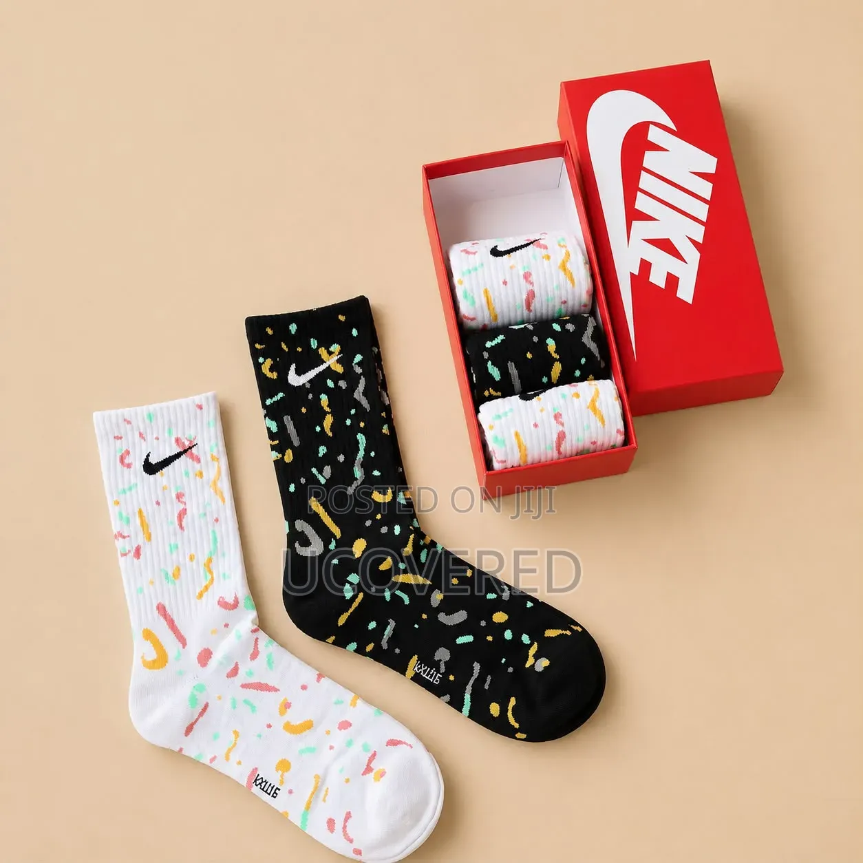 Sets of Branded Fashion Socks in Gift Boxes