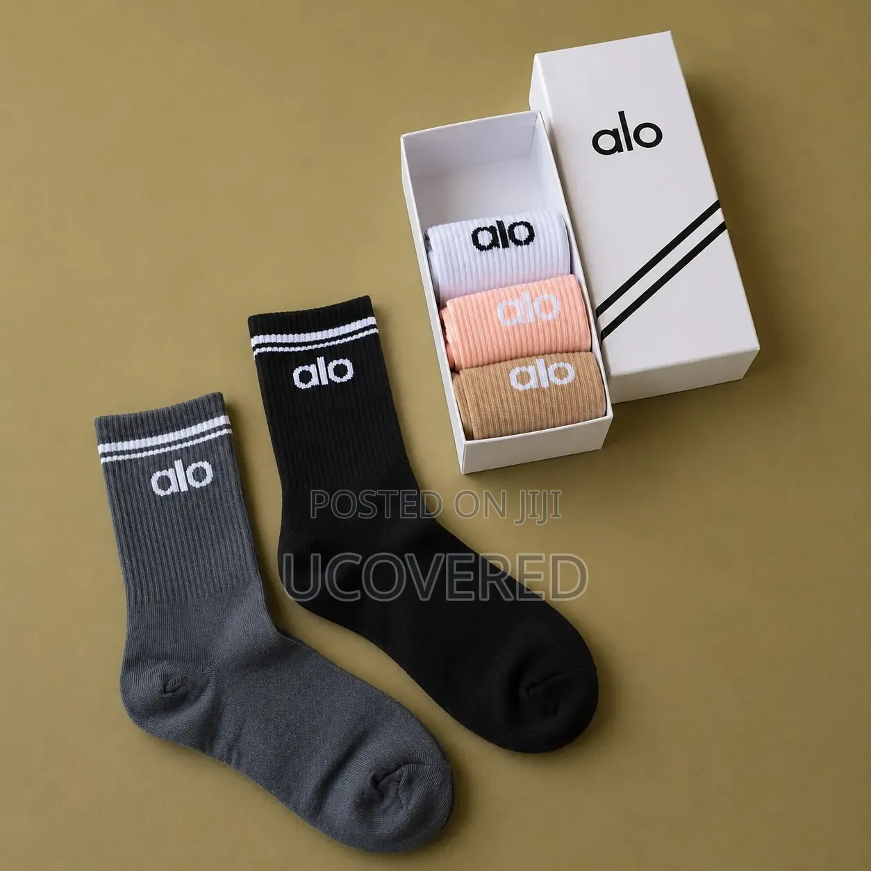 Sets of Branded Fashion Socks in Gift Boxes