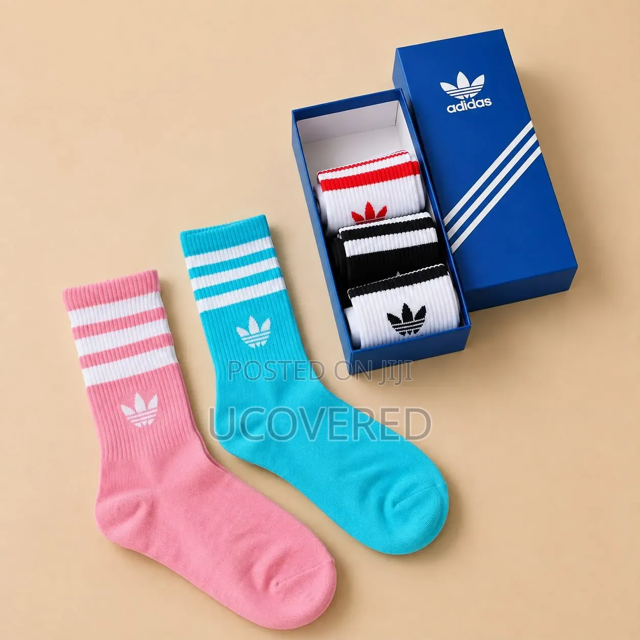 Sets of Branded Fashion Socks in Gift Boxes