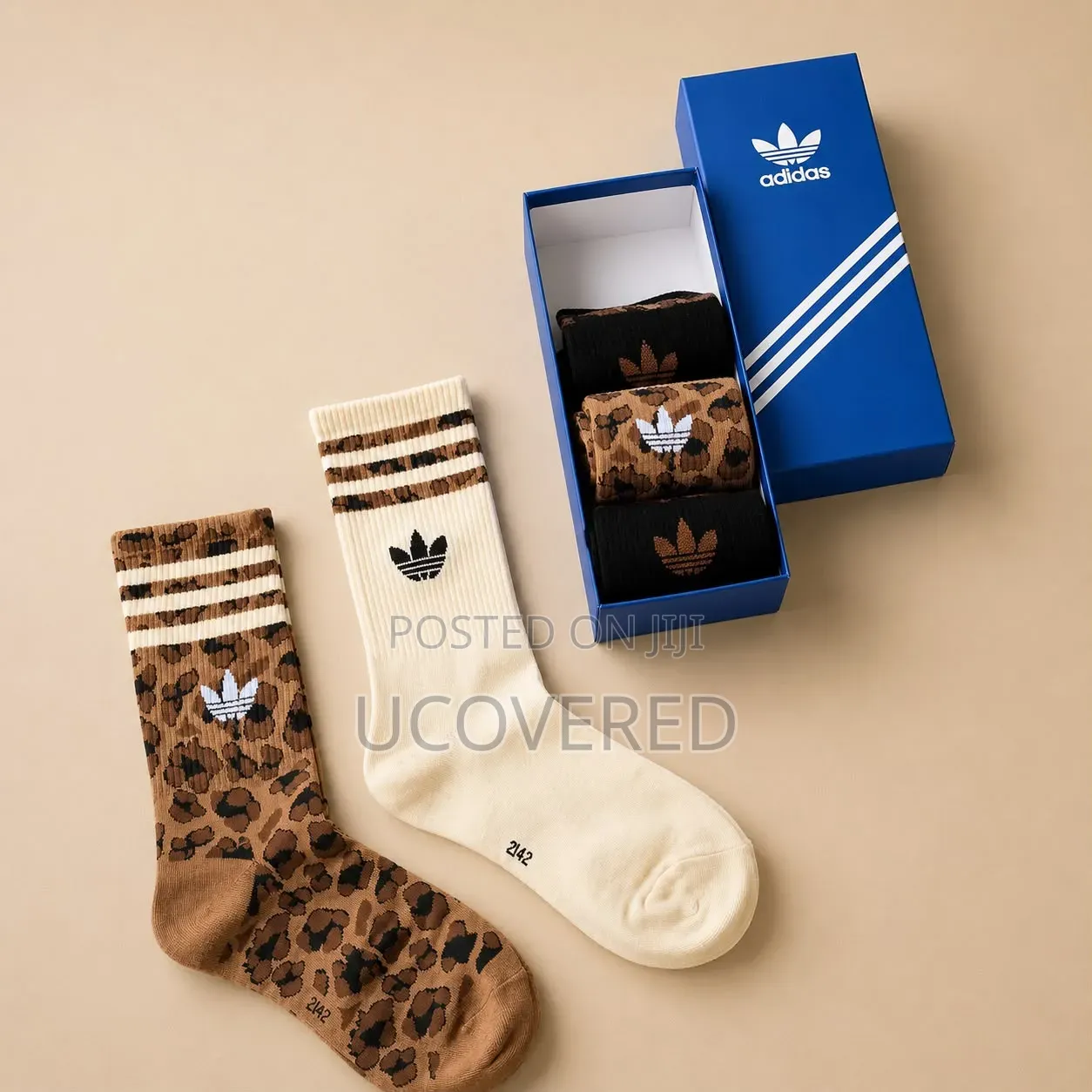 Sets of Branded Fashion Socks in Gift Boxes