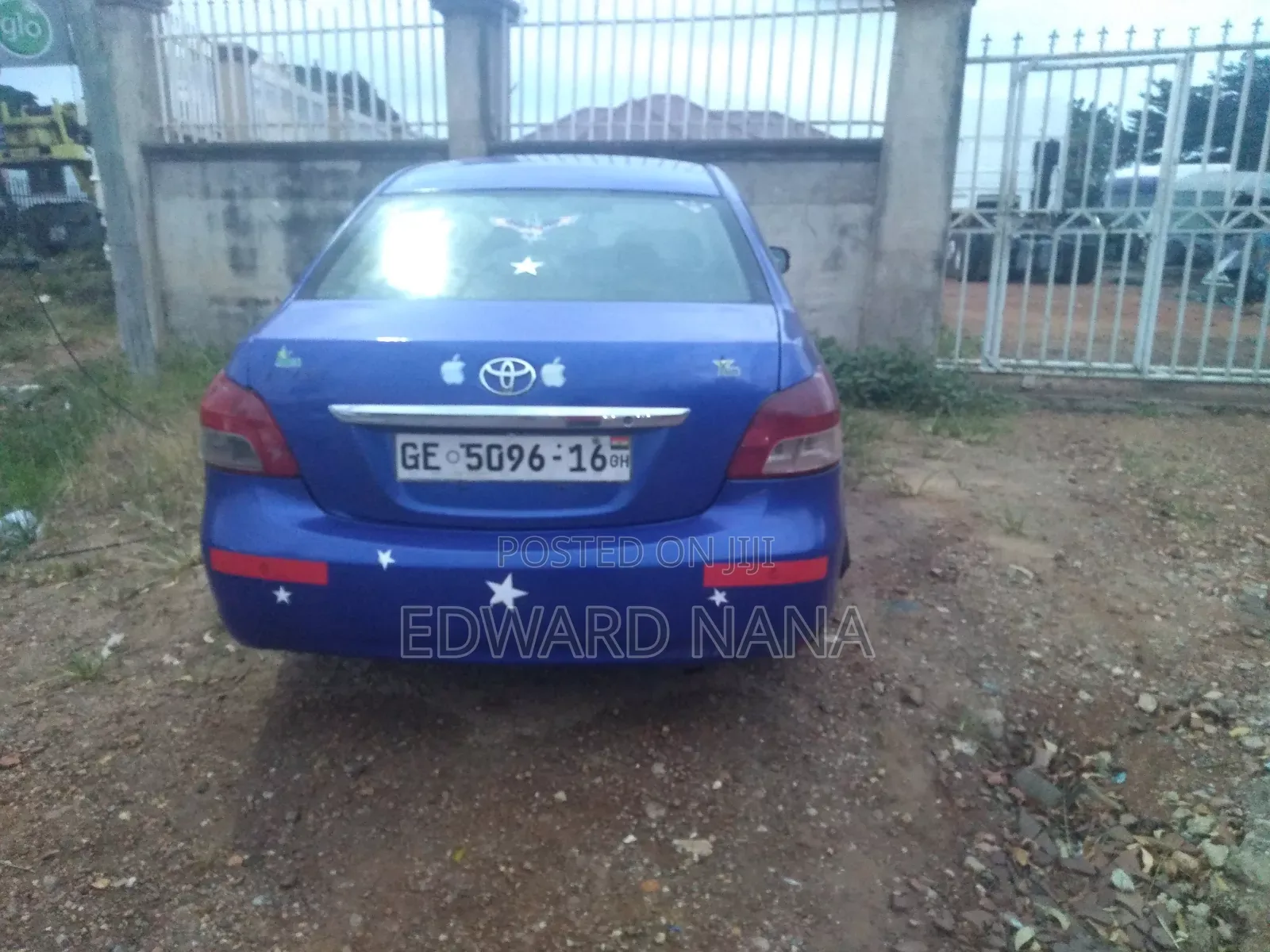 Toyota Yaris 2010 Blue