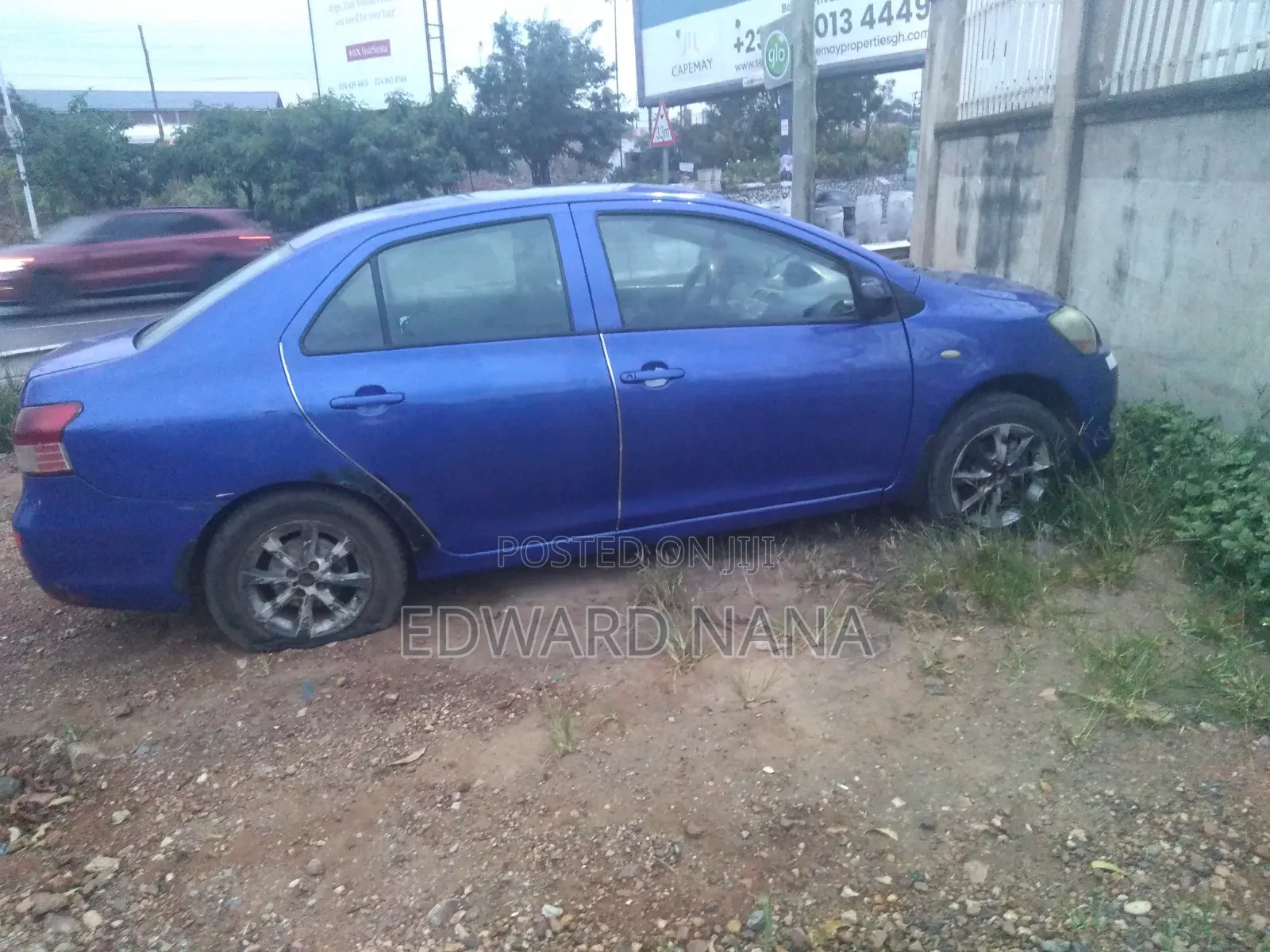 Toyota Yaris 2010 Blue