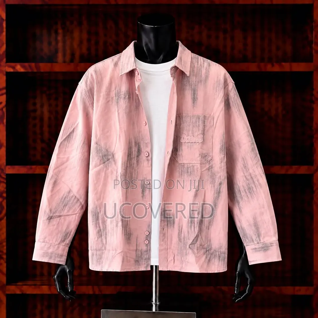 Men’s Casual Long-Sleeve Denim Shirts