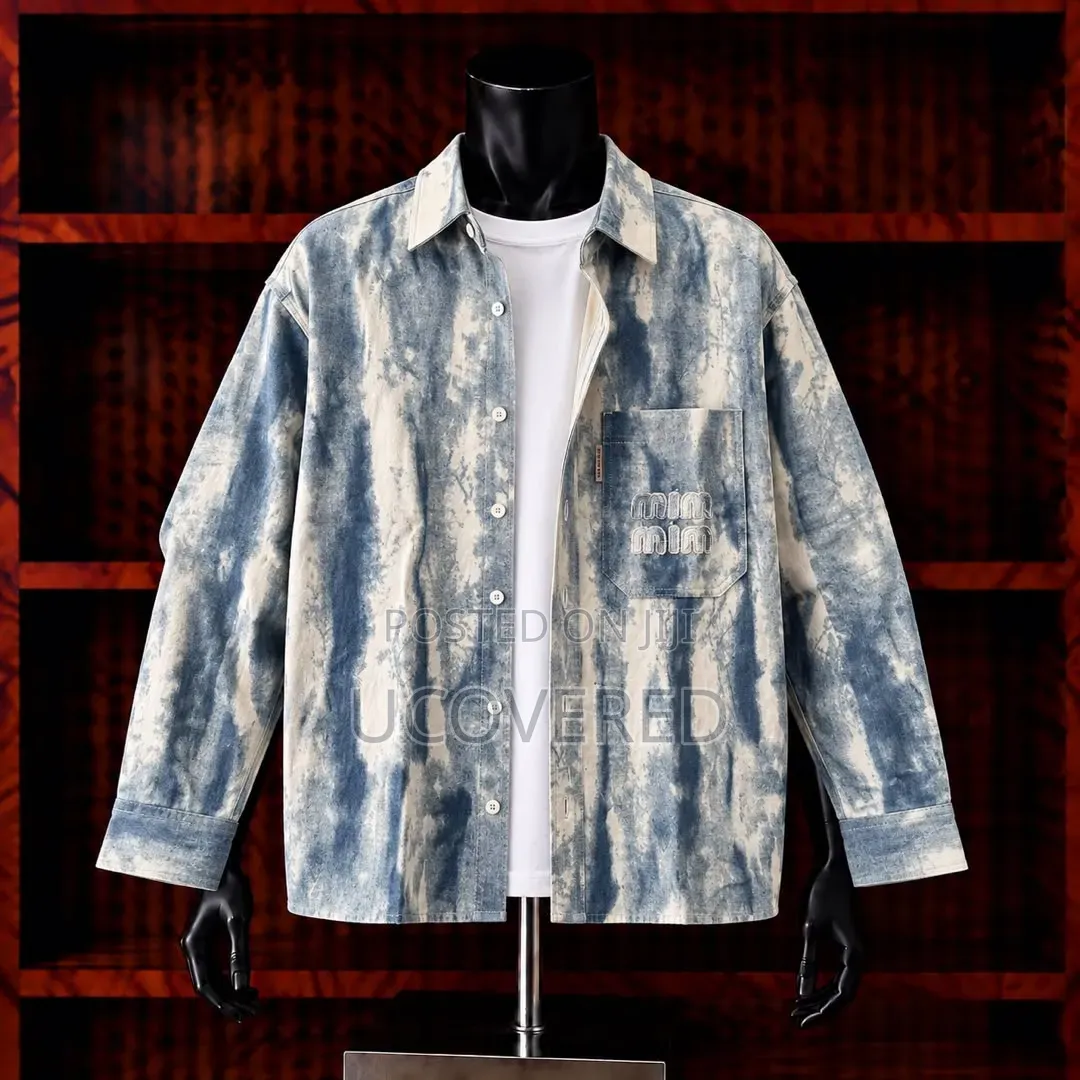 Men’s Casual Long-Sleeve Denim Shirts
