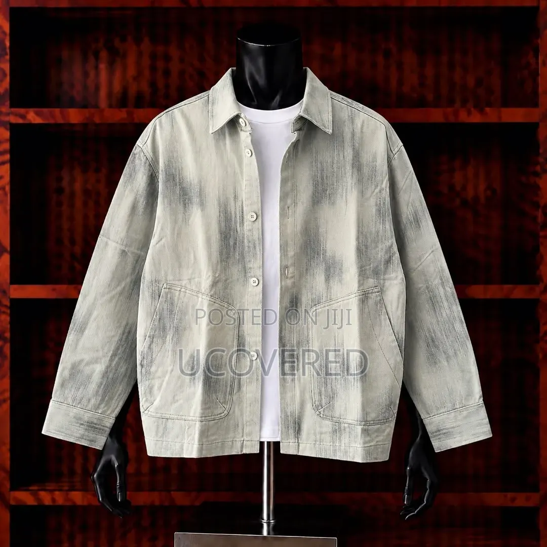 Men’s Casual Long-Sleeve Denim Shirts