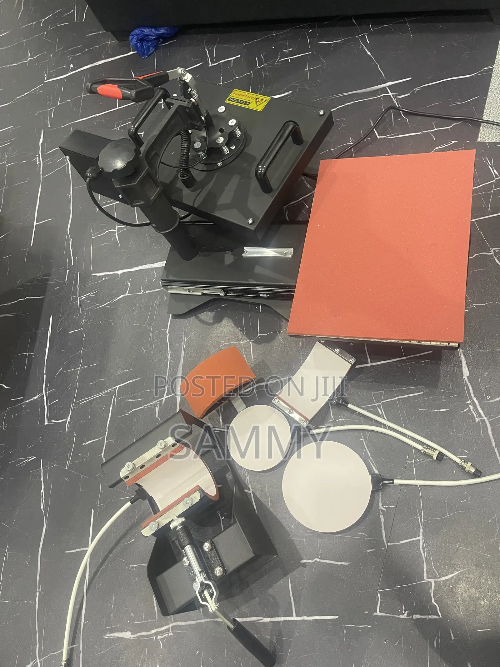 5 in 1 Heat Press Machine, Pull-Push