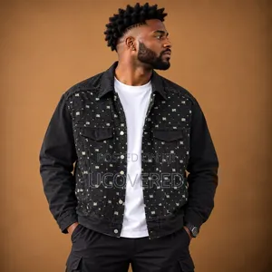 Men's Slim-Fit Denim Jacket