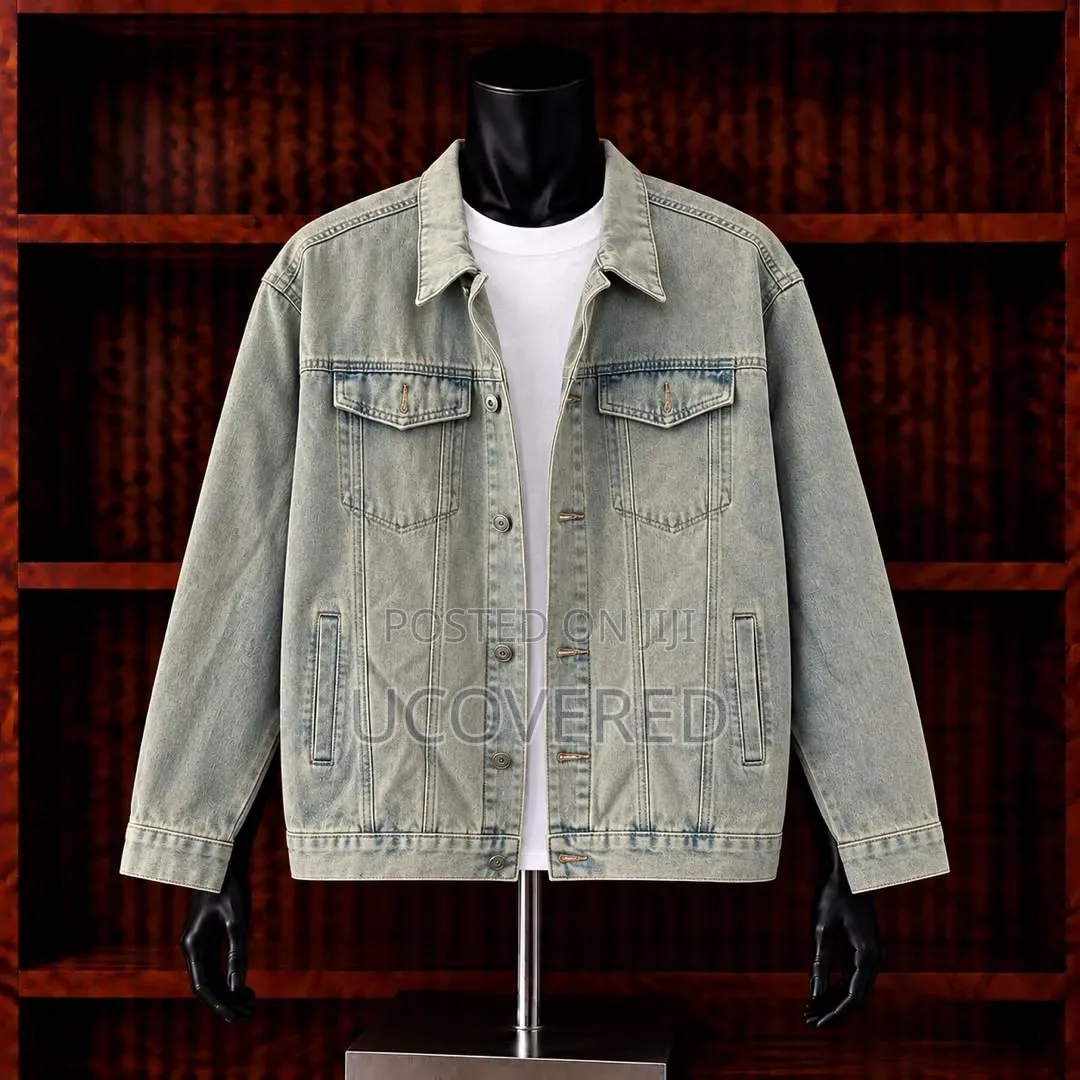 Men's Slim-Fit Denim Jacket
