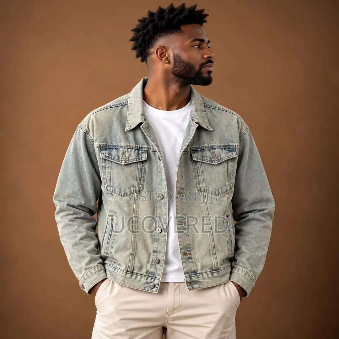Men's Slim-Fit Denim Jacket