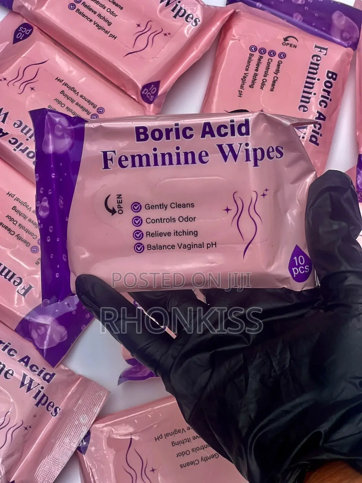 Boric Acid Wipes