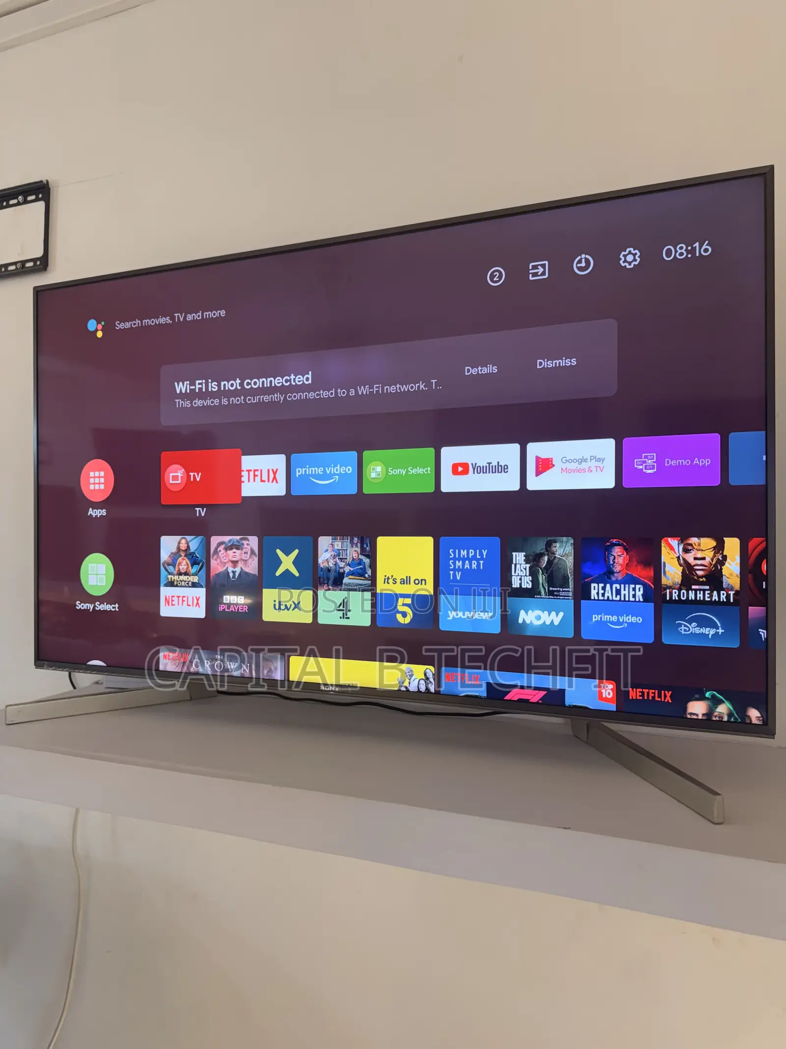 50inches Full Digital Satellite Android 4k Ultra Hd Led Smart SONY TV