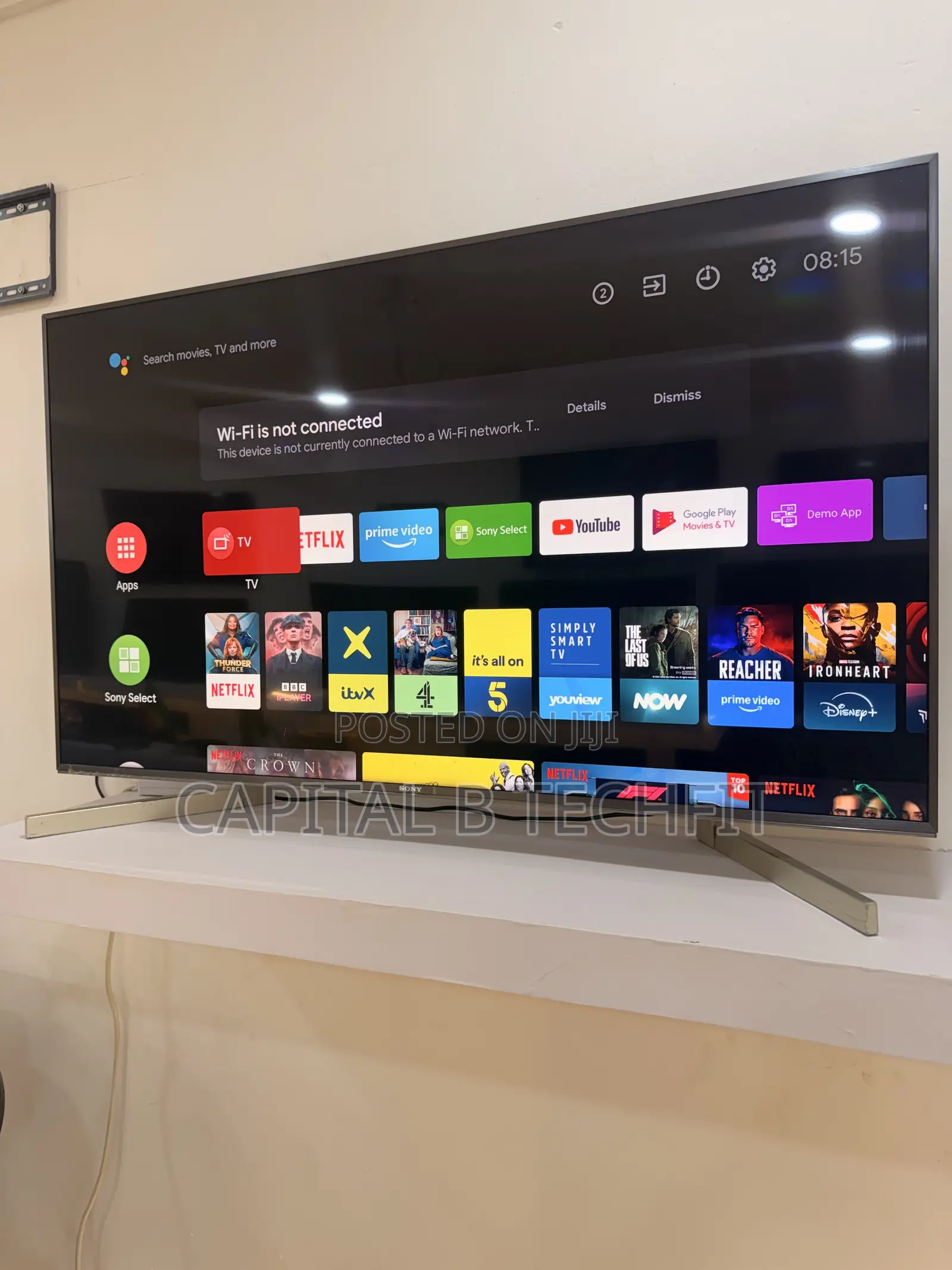 50inches Full Digital Satellite Android 4k Ultra Hd Led Smart SONY TV