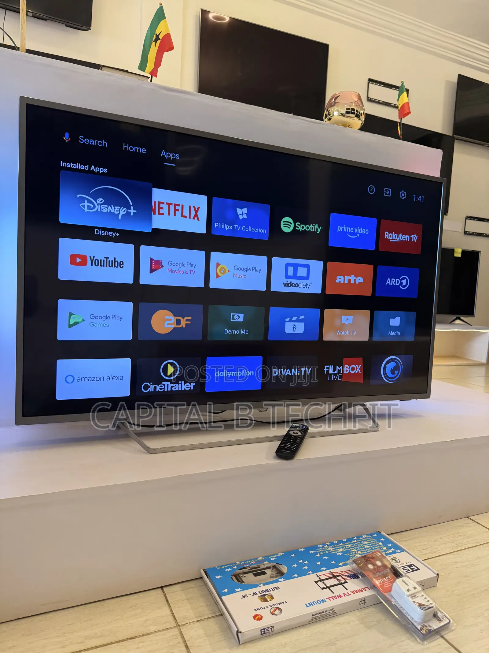 55inches Full Digital Satellite Android 4k Ultra Hd Led Smart PHILLPS
