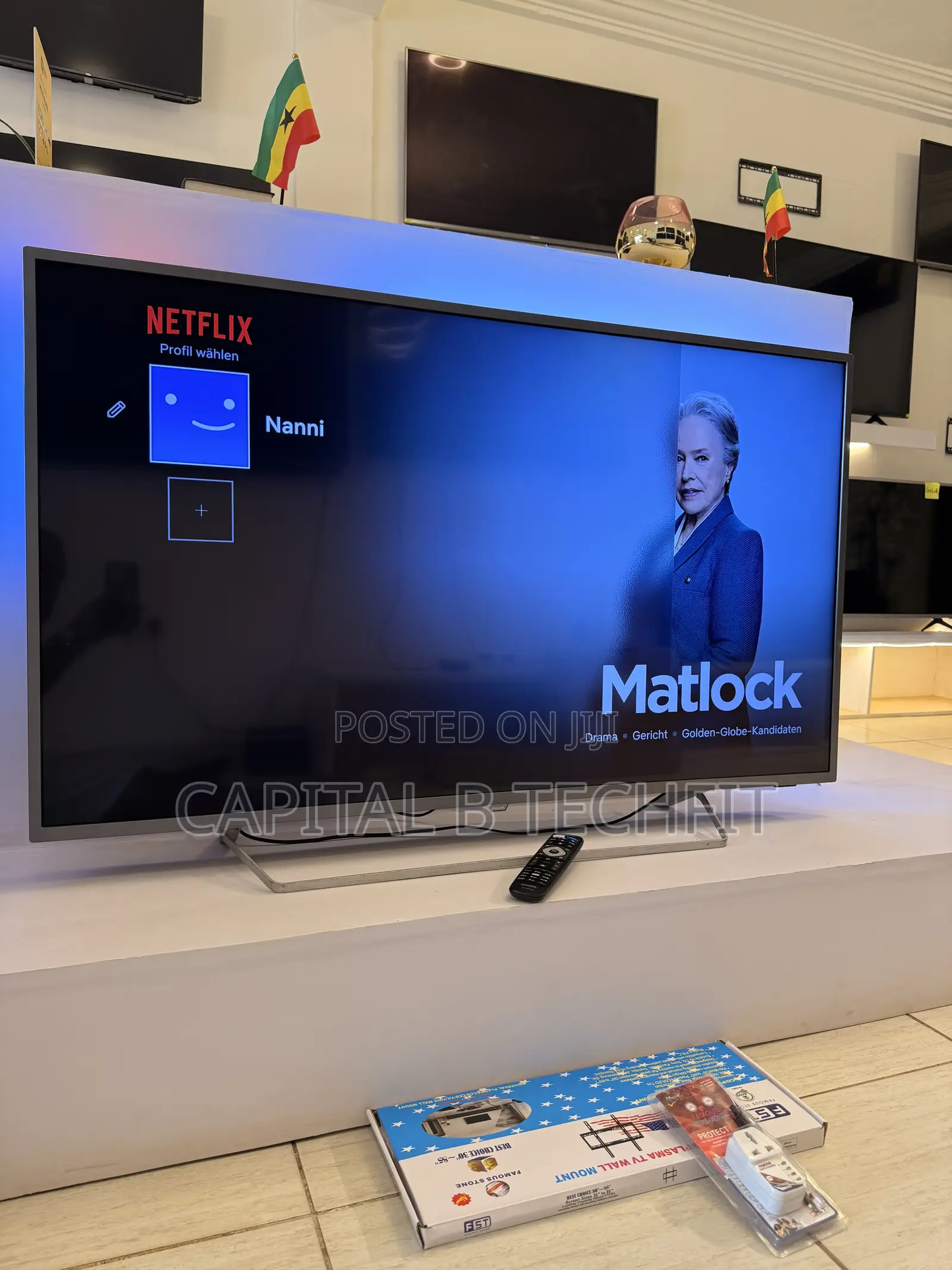 55inches Full Digital Satellite Android 4k Ultra Hd Led Smart PHILLPS