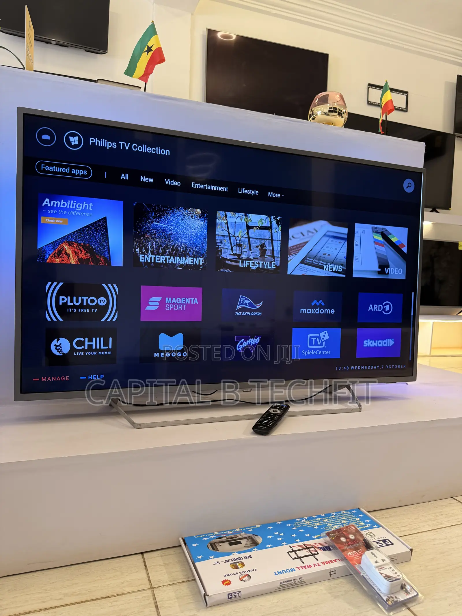 55inches Full Digital Satellite Android 4k Ultra Hd Led Smart PHILLPS