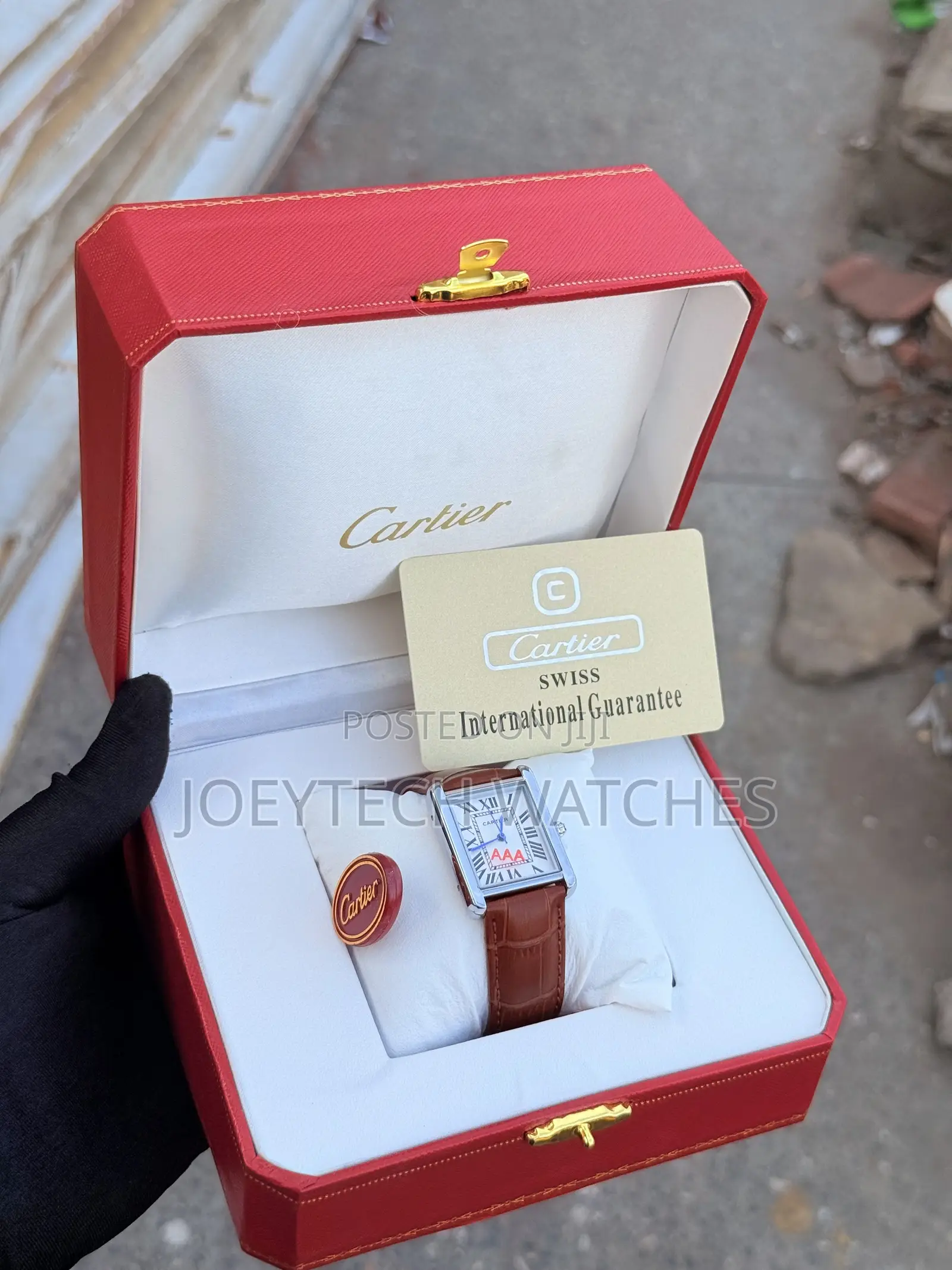 Authentic Cartier Tank Watches in Ghana