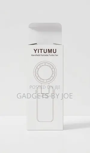 Make Ups Turbo Fan - 5 Speed 180° Foldable Mini Fan,