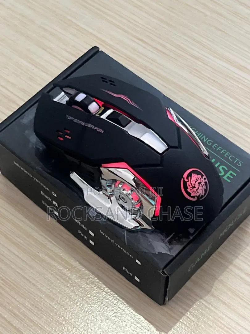 Fresh in Box Wireless Rechargeable Gaming Mouse