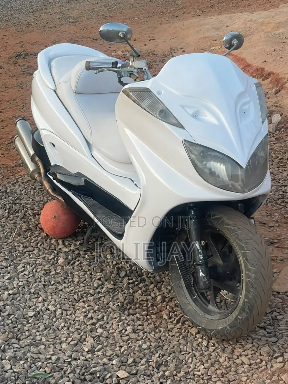 Motorcycle 2025 White