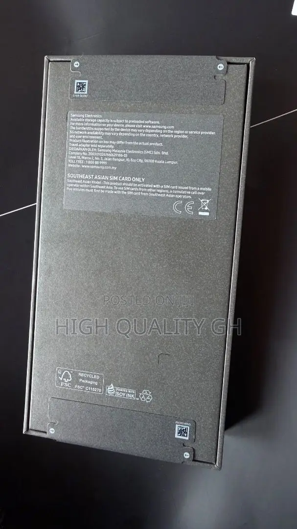 New Samsung Galaxy S26 Ultra 5G 1 TB Black