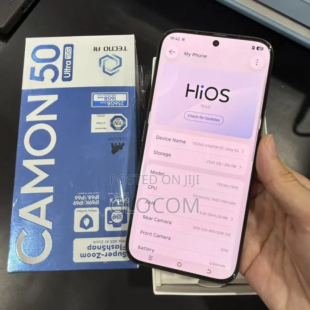 New Tecno Camon 50 Ultra 512 GB Blue