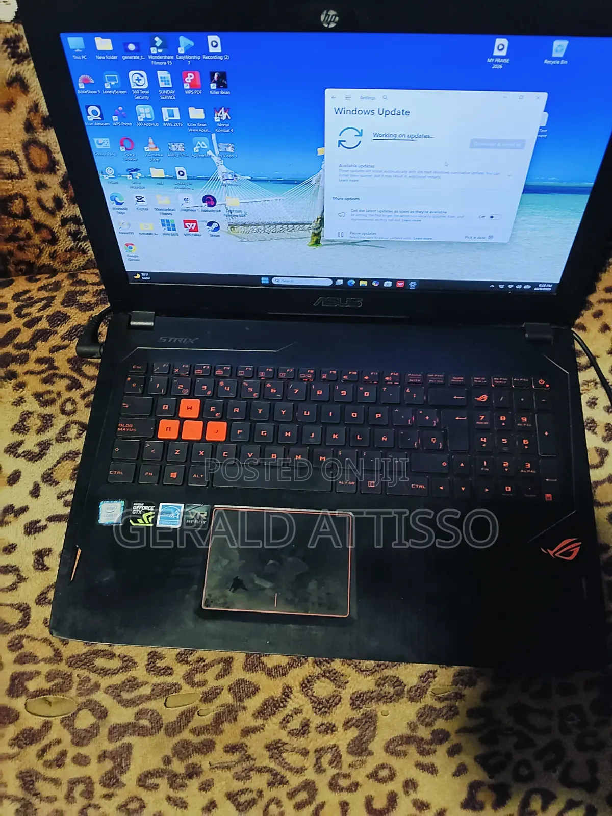 Laptop Asus GL502VT 8GB Intel Core i5 HDD+SSD 1T