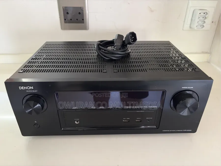DENON AVR-X2000 7.1Ch Network AV Receiver 4K HDMI, WiFi AirPlay 500W -