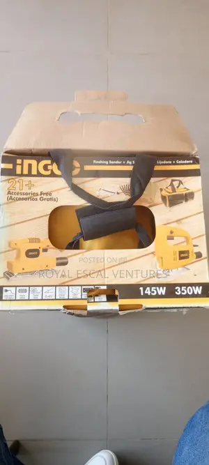 Finishing Sander + Jig Saw Combo Kit.