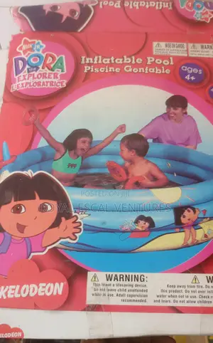 Kids Splash & Play Inflatable Play Center. Swimming Pool.