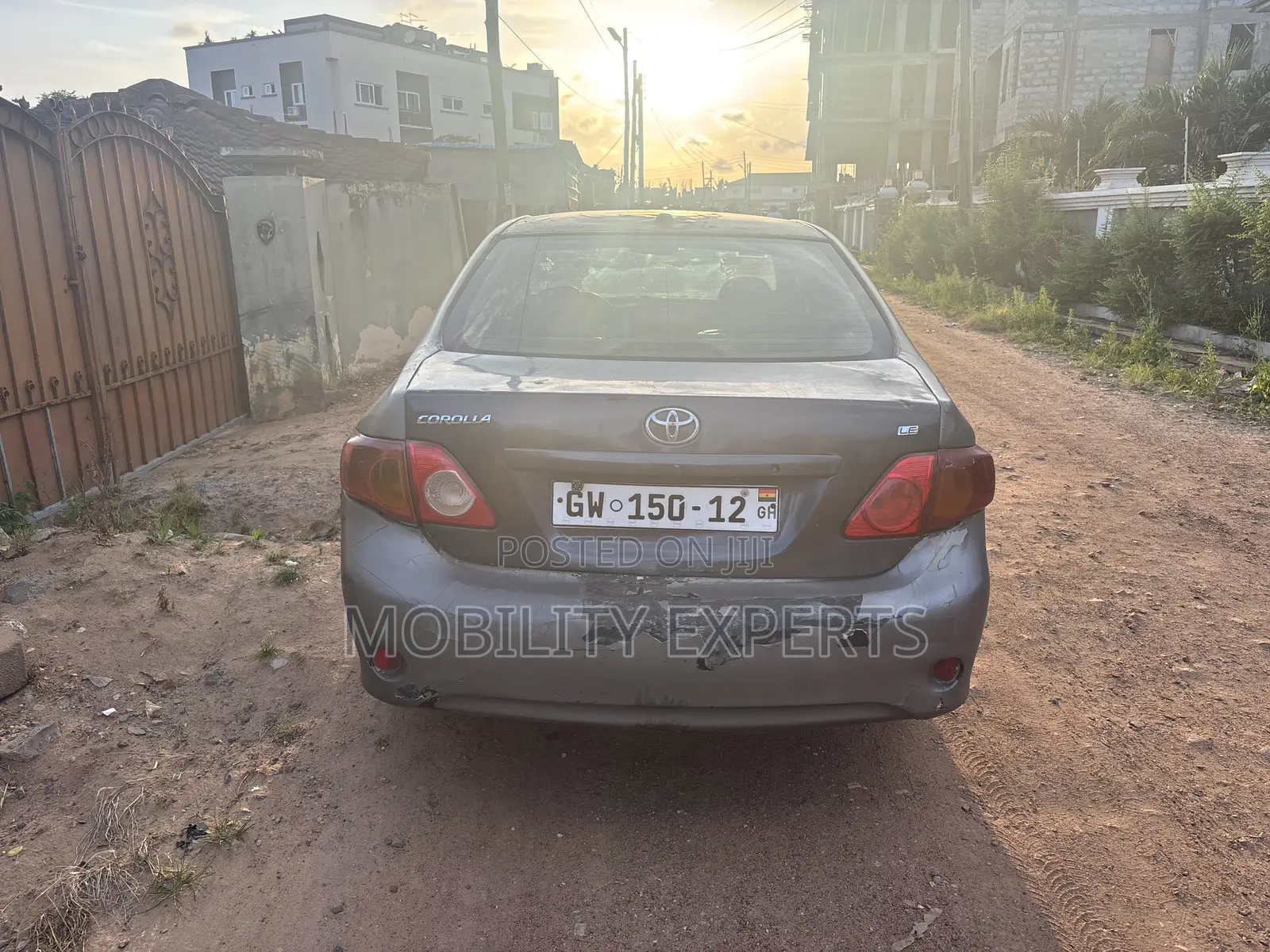 Toyota Corolla 2010 Gray
