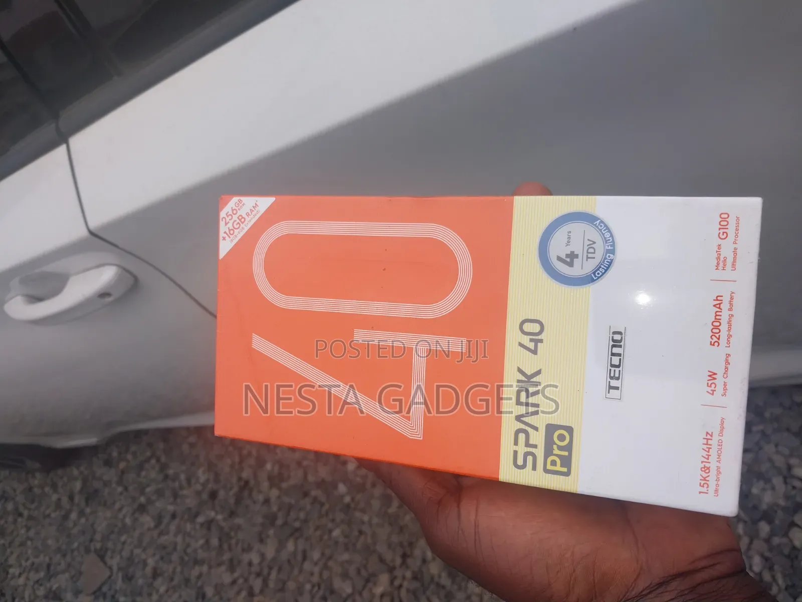 New Tecno Spark 40 Pro 256 GB Gray
