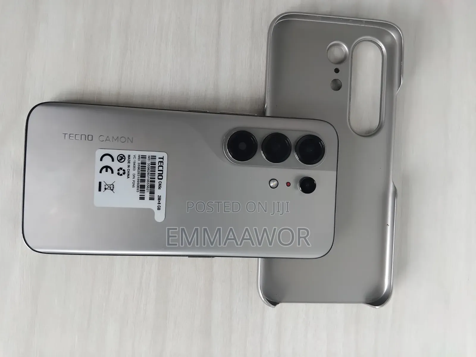 New Tecno Camon 50 Pro 256 GB Gray