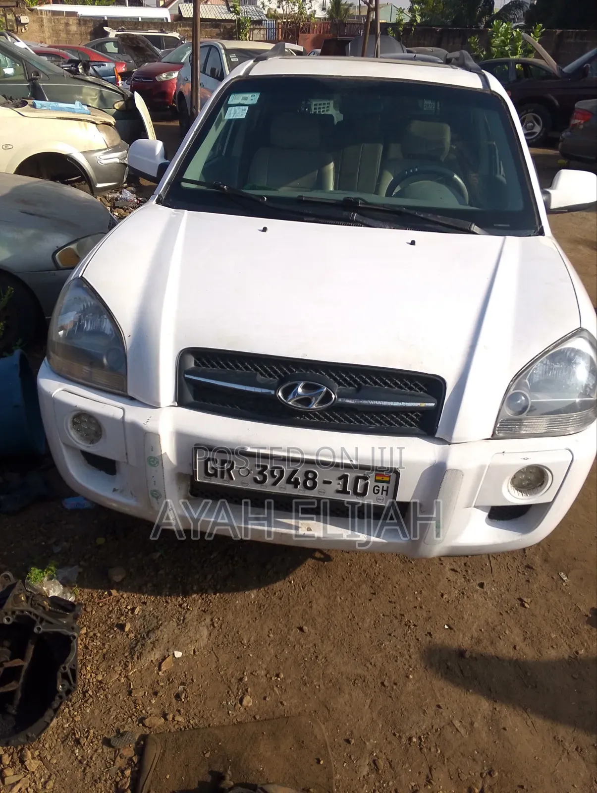 Hyundai Tucson GLS FWD 2008 White