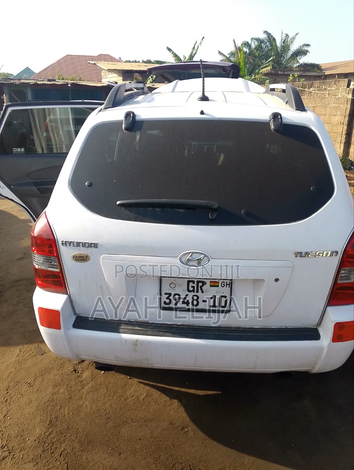 Hyundai Tucson GLS FWD 2008 White