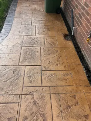 Landscaping/Stamp Concrete Engineers.