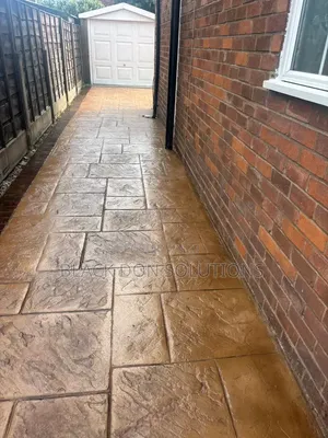 Landscaping/Stamp Concrete Engineers.