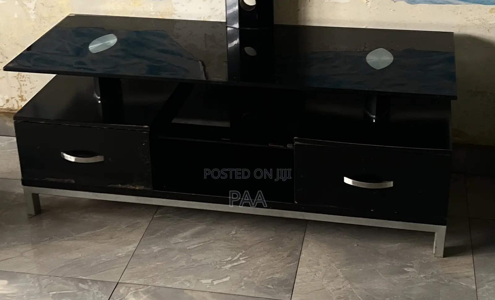 Glass TV Stand