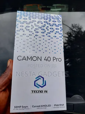 New Tecno Camon 40 Pro 5G 256 GB Silver