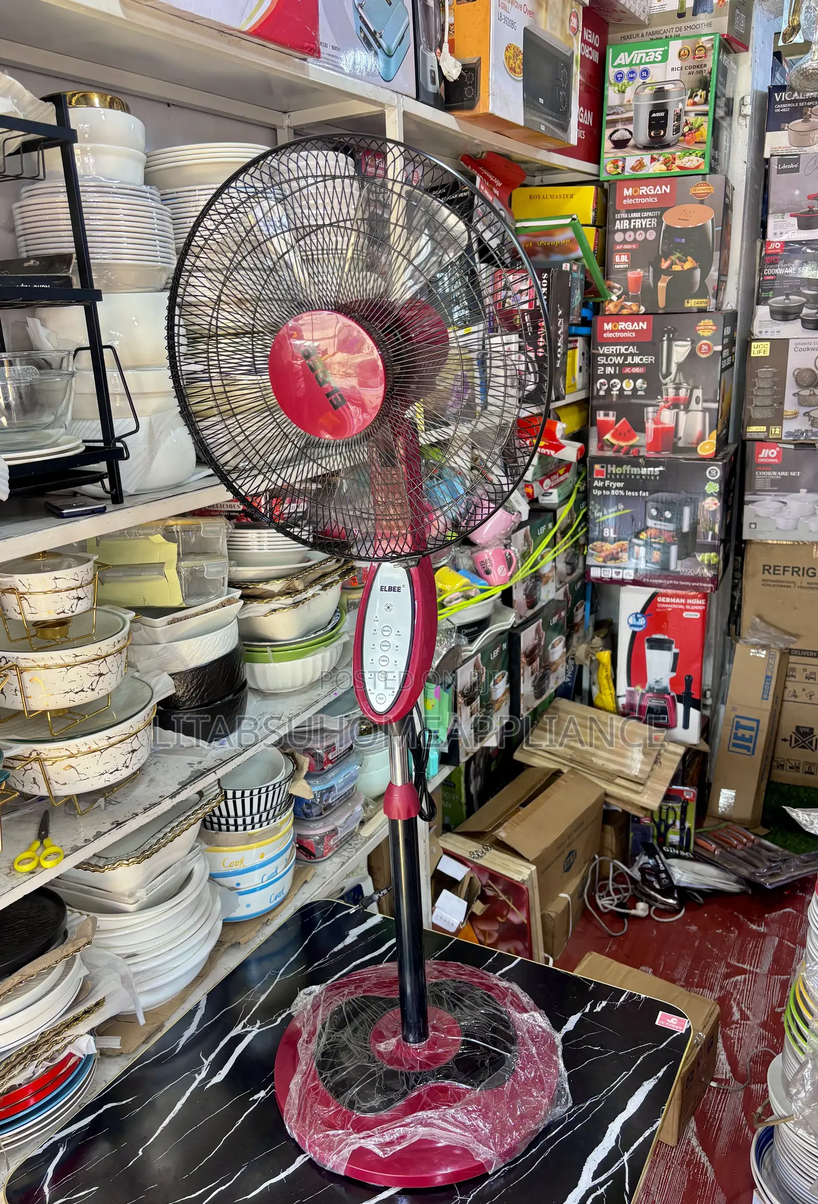 Elbee Remote Fan
