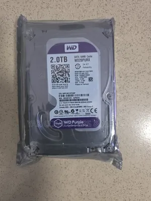 2tb Wd Purple Suveilance HDD for CCTV and Desktop