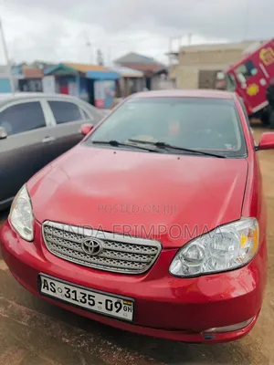 Toyota Corolla LE 2007 Red