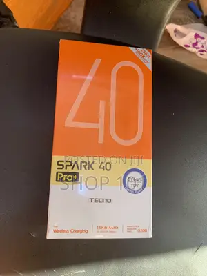 New Tecno Spark 40 Pro+ 256 GB Black