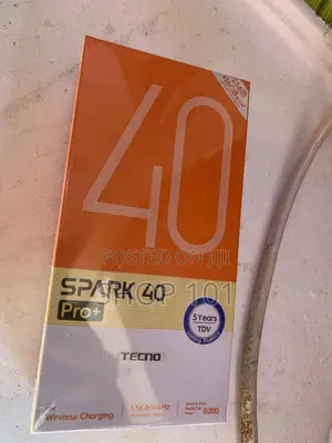 New Tecno Spark 40 Pro+ 256 GB Black