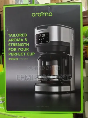 Oraimo BrewDrip 1.5L Drip Coffee Maker Programmable Timer & Keep Warm
