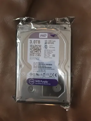 3tb Wd Puple Surveillance HDD for Desktop for CCTV and Desktop